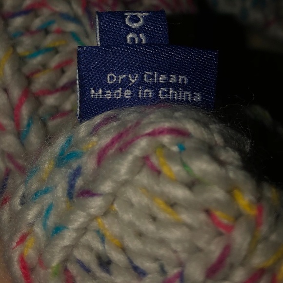 HAT ATTACK hat mittens chunky knit rainbow - Picture 4 of 4